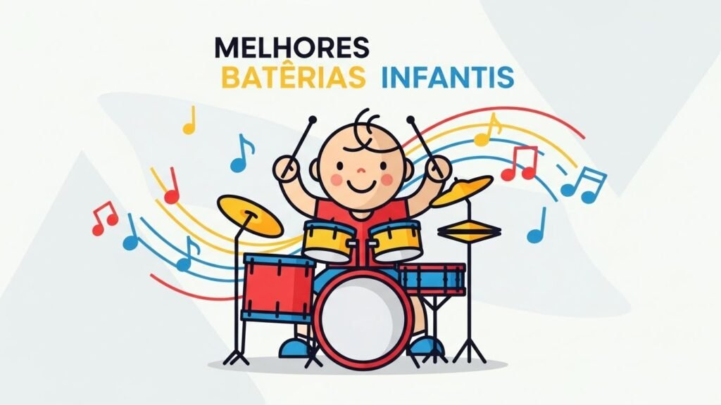 As 5 Melhores Baterias Infantis: Brinquedo Musical para Crianças [Guia ...