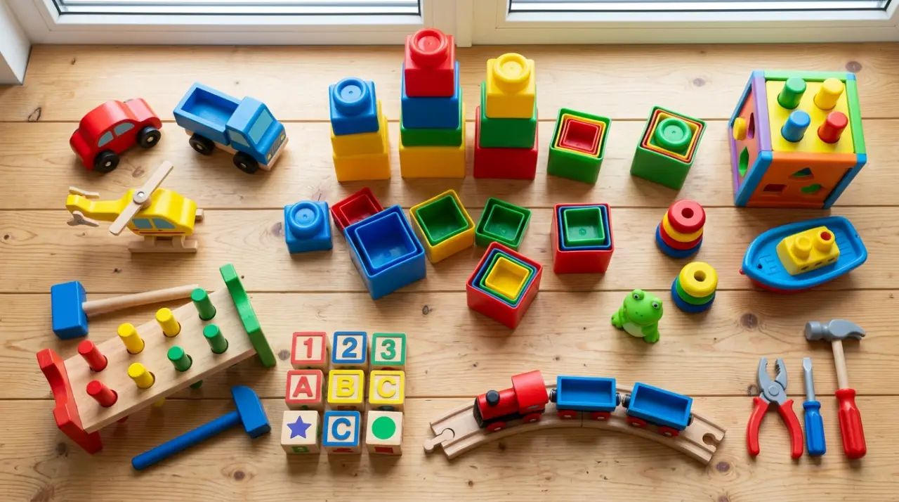 Os 10 Melhores Brinquedos para Meninos de 1 a 2 Anos: Guia Completo [2026]