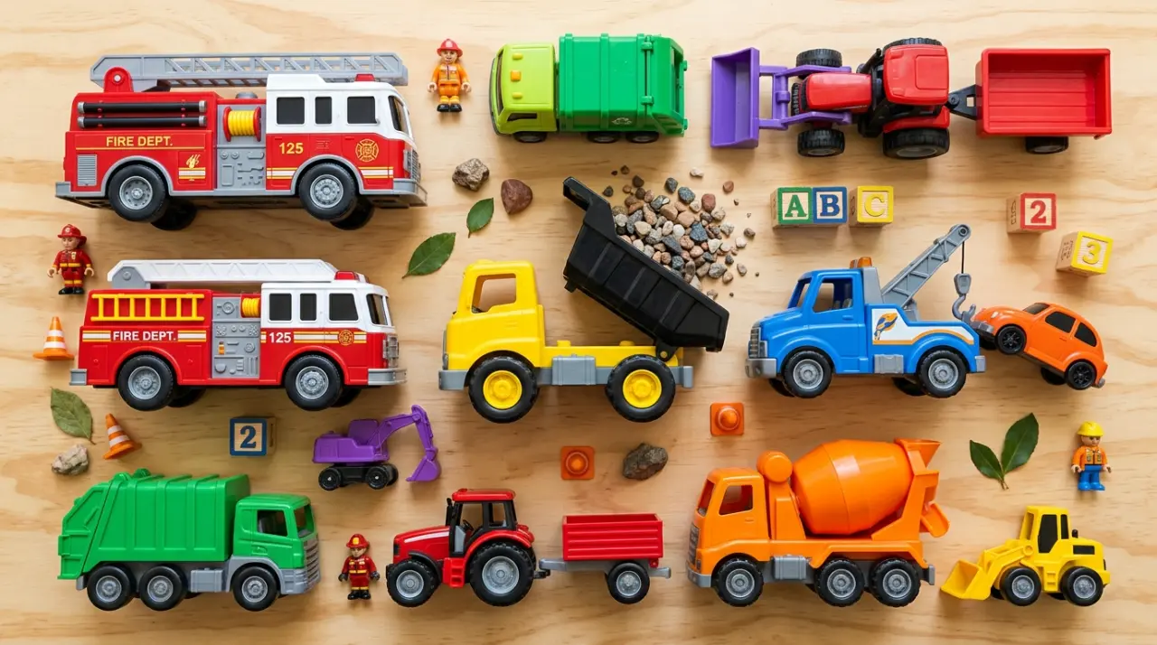 Os 10 Melhores Caminhões de Brinquedo para Crianças [Guia de Compras 2026]