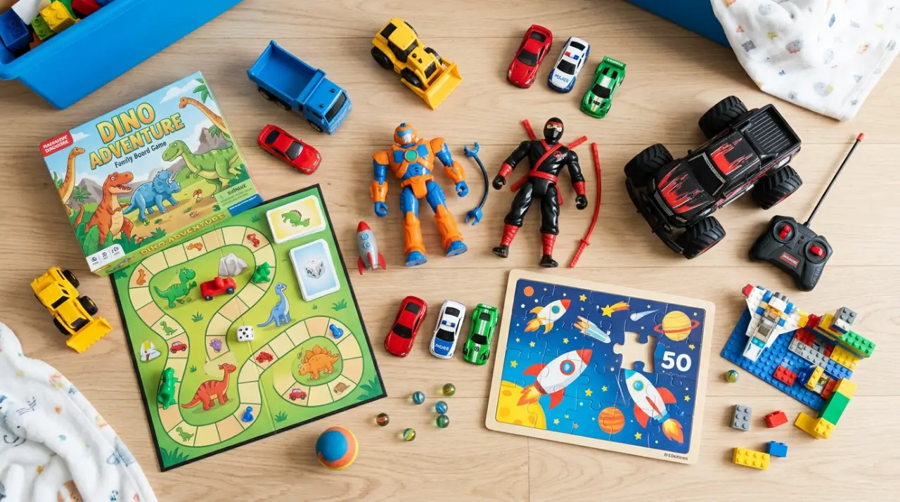 Os 10 Melhores Brinquedos para Meninos de 5 a 7 Anos [Guia Atualizado]