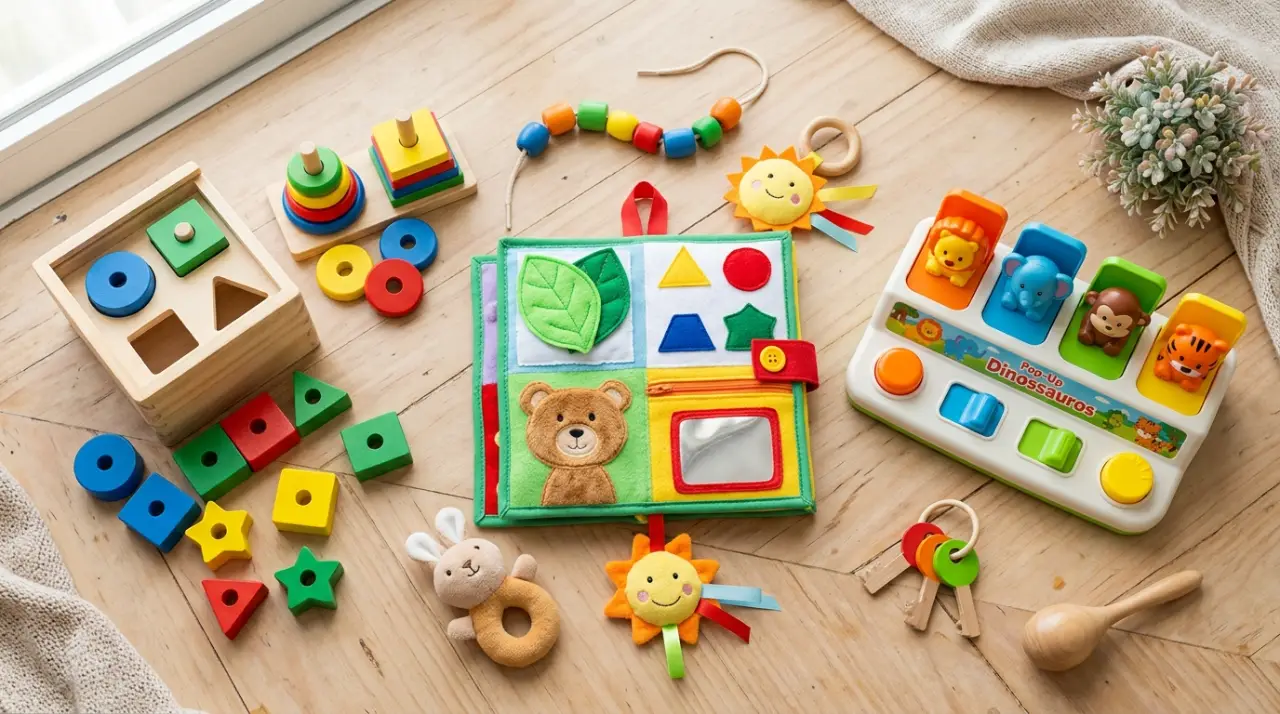 Os 10 Melhores Brinquedos Educativos de 1 a 2 anos