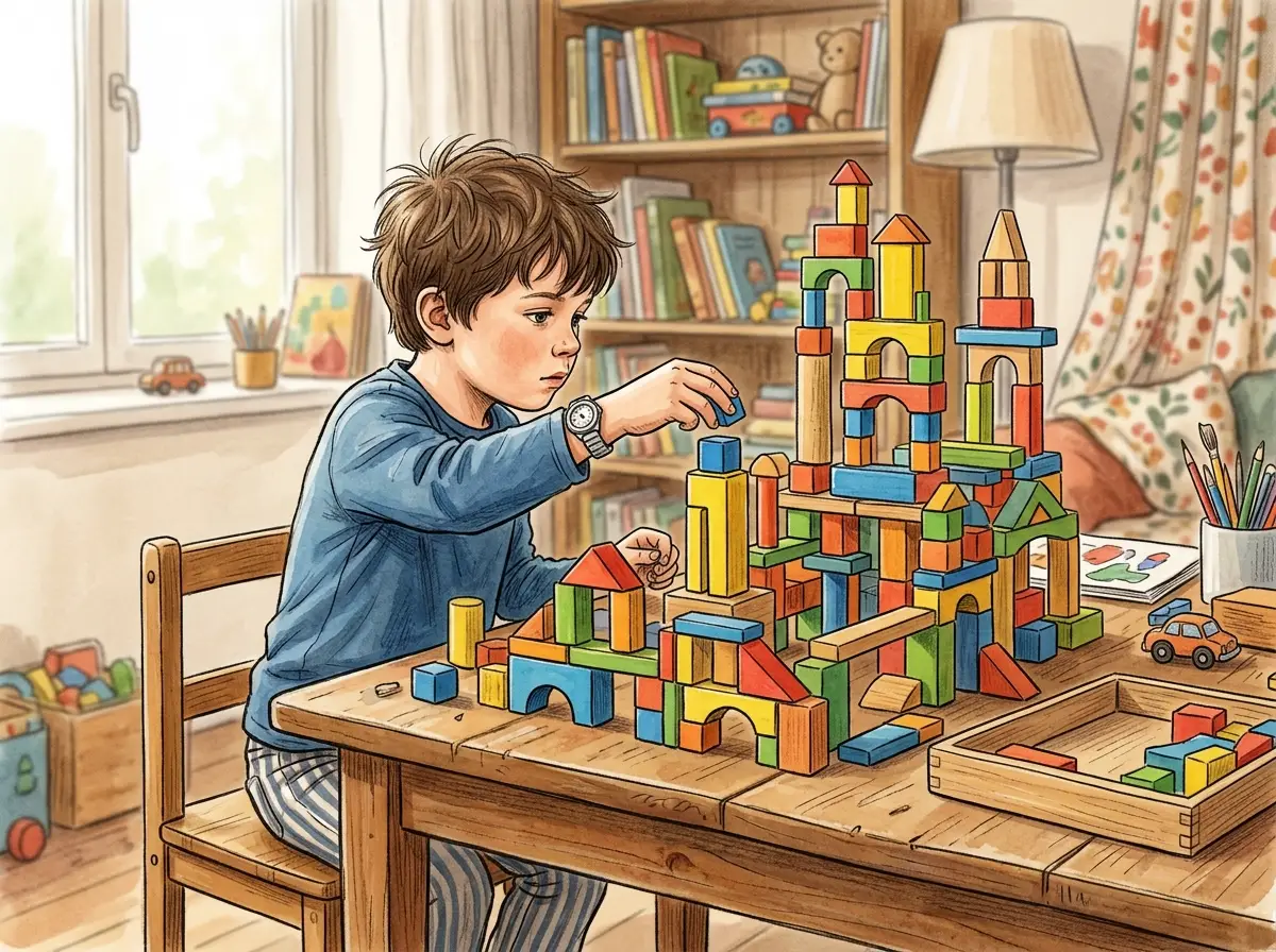 Peças de LEGO coloridas organizadas para montagem criativa