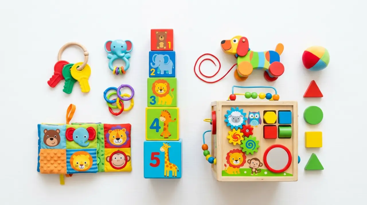 Os 10 Melhores Brinquedos Para Bebês de 8 a 12 meses