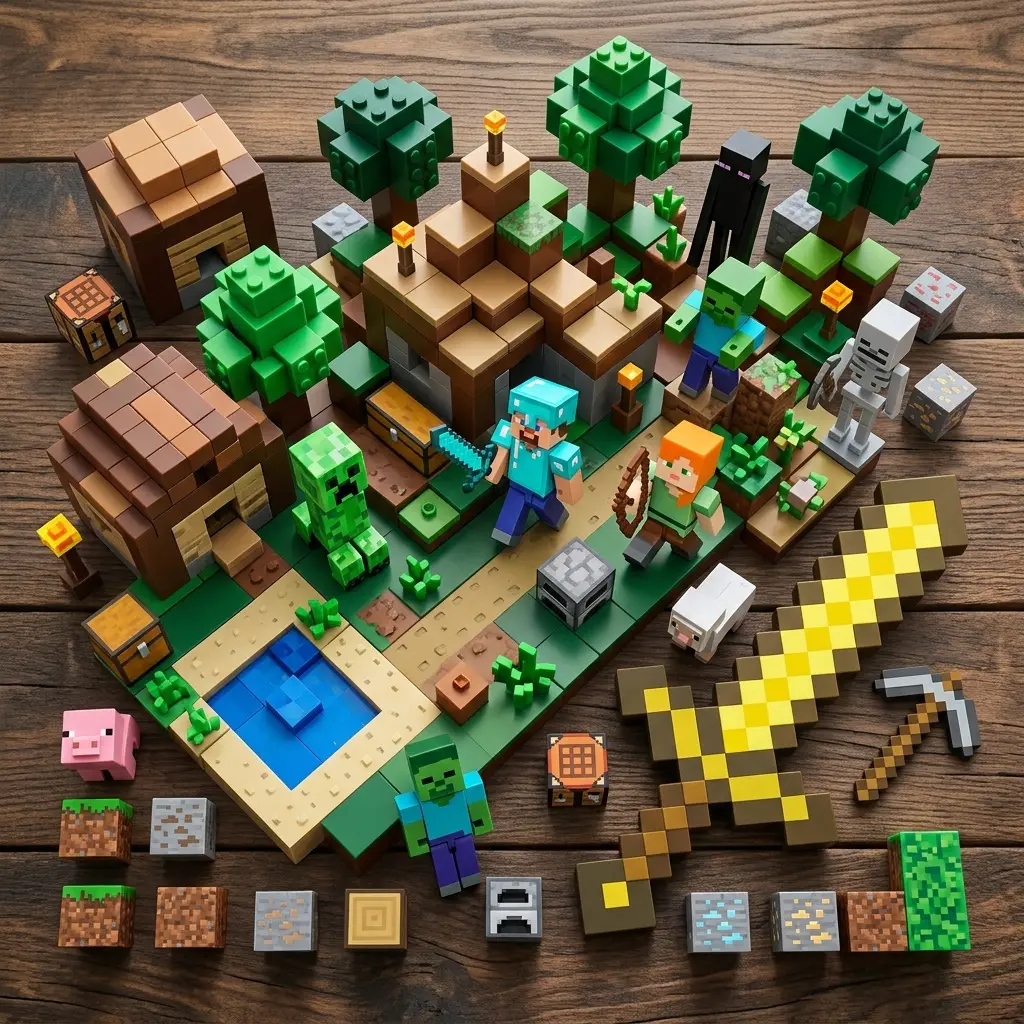 Os 10 Melhores Brinquedos Minecraft para Presentear neste Natal [Guia 2026]