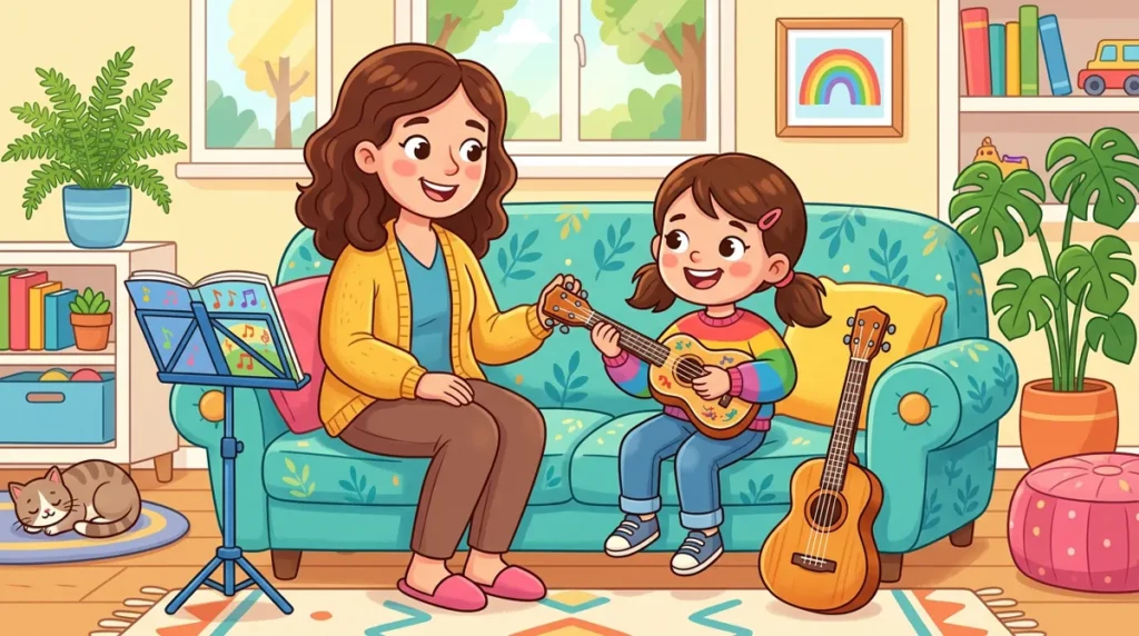 Violões, Ukuleles e Guitarras